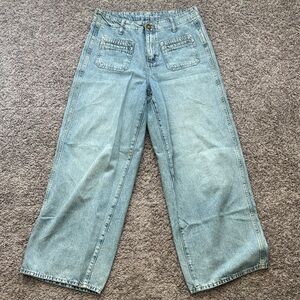 Old Navy Light Blue Flare Jeans